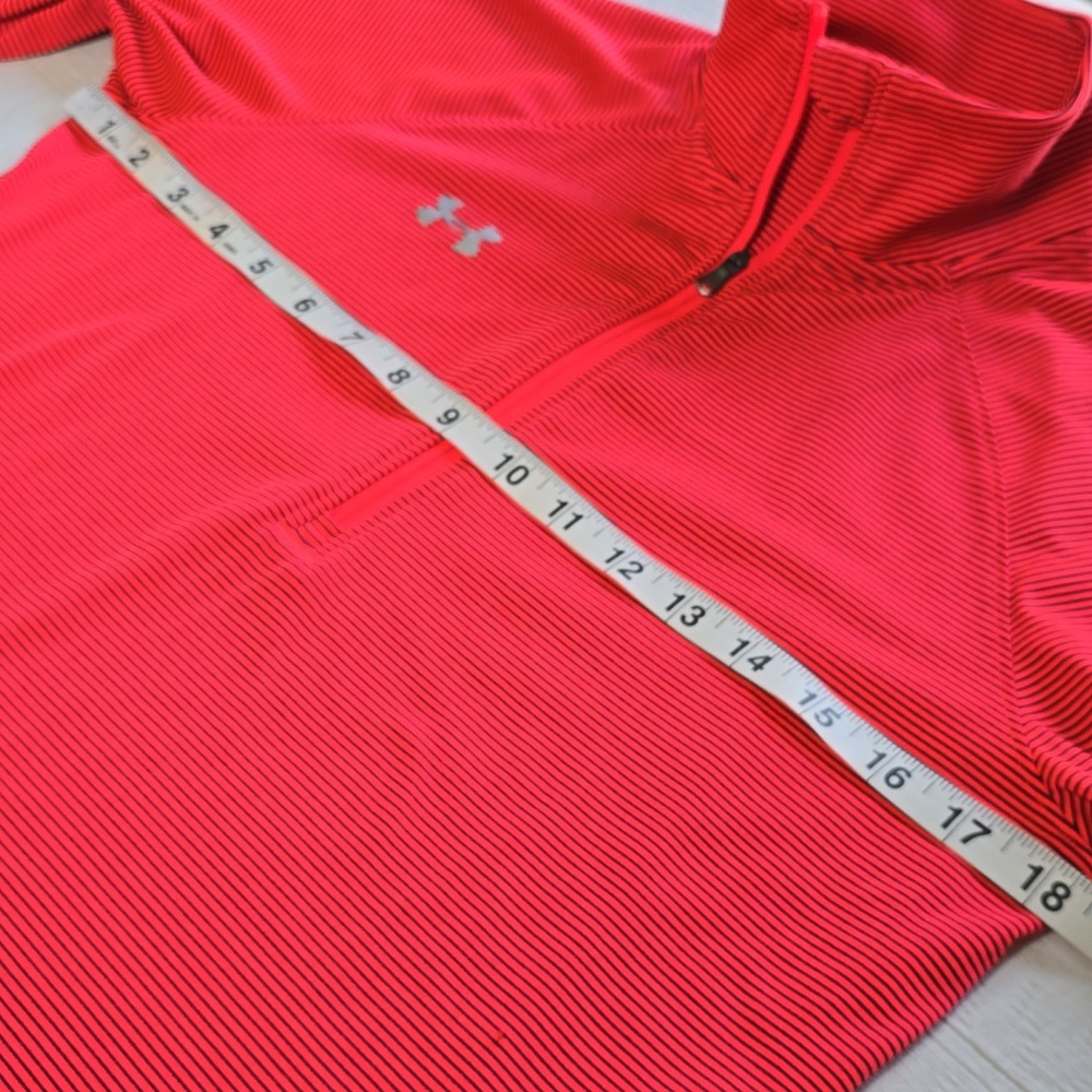 Under Armour Hot Pink Quarter-Zip Pullover Size Small - Picture 5 of 13